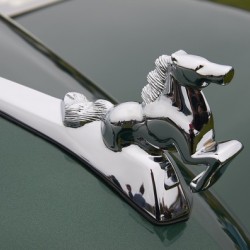 1952 Sterling Gladwin Maverick Sportster Hood Emblem