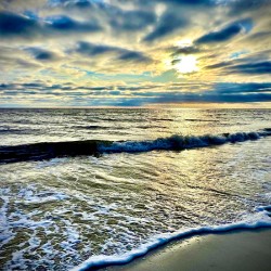 Serene Ocean Sunset