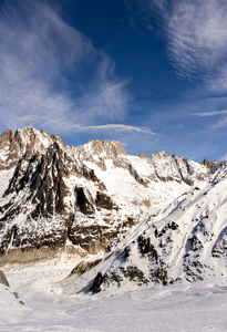Mer de glace Chamonix couleur