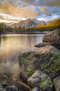 Bear Lake Sunrise in Rocky Mountain National Park