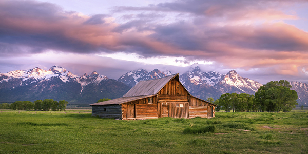 TA Moulton Barn Grand Teton National Park Print