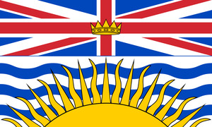 British Columbia Province Flag