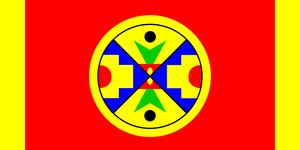 Eel Ground First Nation Flag