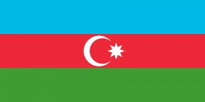 Azerbaijan Flag