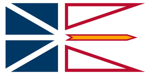 Newfoundland and Labrador Province Flag