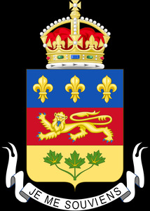 Quebec Province Coat of Arms