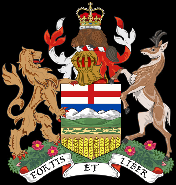 Alberta Province Coat of Arms by Fun With Flags