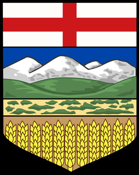 Alberta Province Shield by Fun With Flags