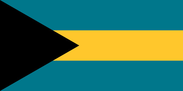 Bahamas Flag Print