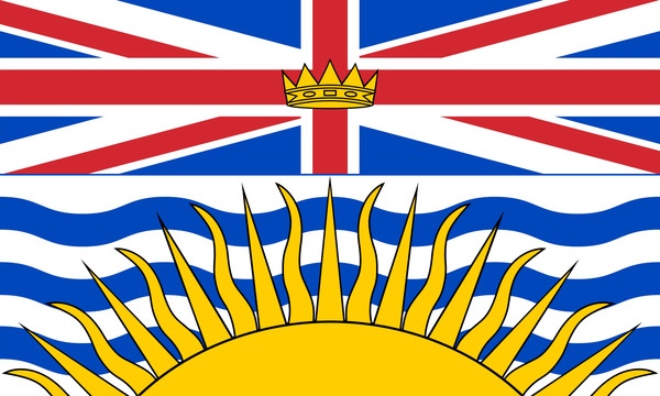 British Columbia Province Flag by Fun With Flags