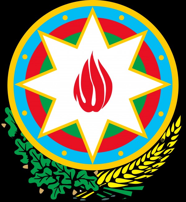 Azerbaijan Emblem by Fun With Flags