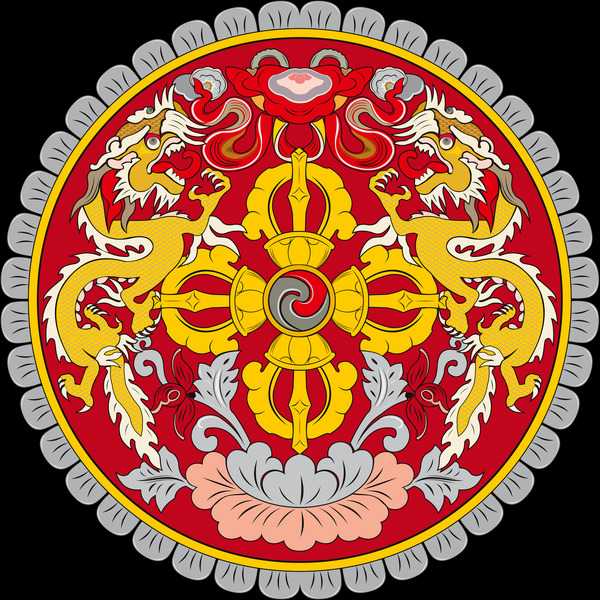 Bhutan Emblem by Fun With Flags