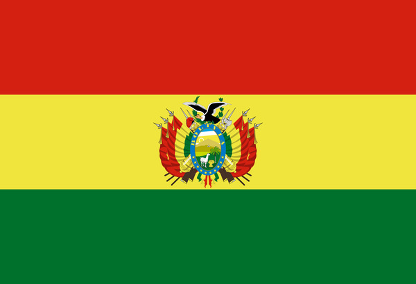 Bolivia Flag Print