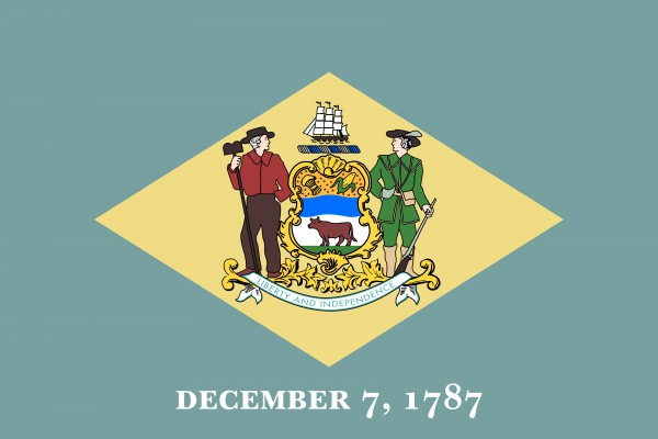 Delaware State Flag Print