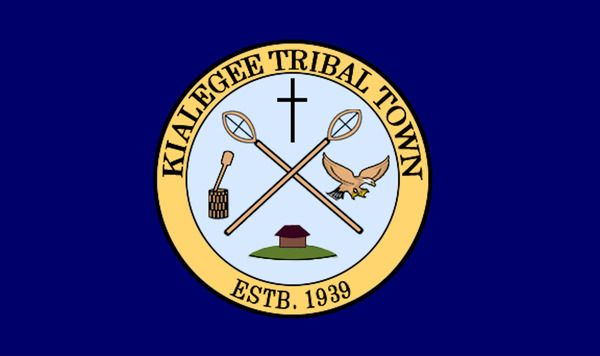 Kialegee Tribal Flag  by Fun With Flags