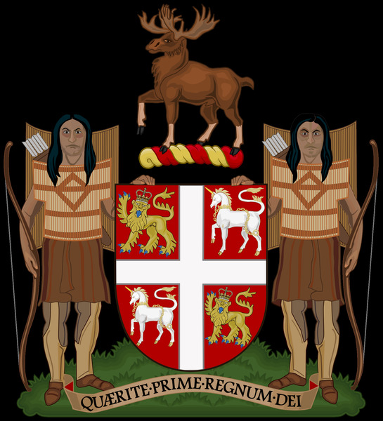 Newfoundland and Labrador Province Coat of Arms by Fun With Flags