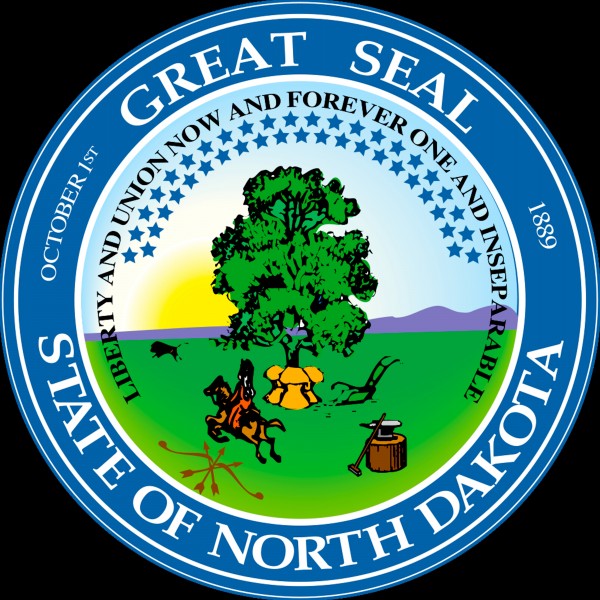 North Dakota State Great Seal by Fun With Flags