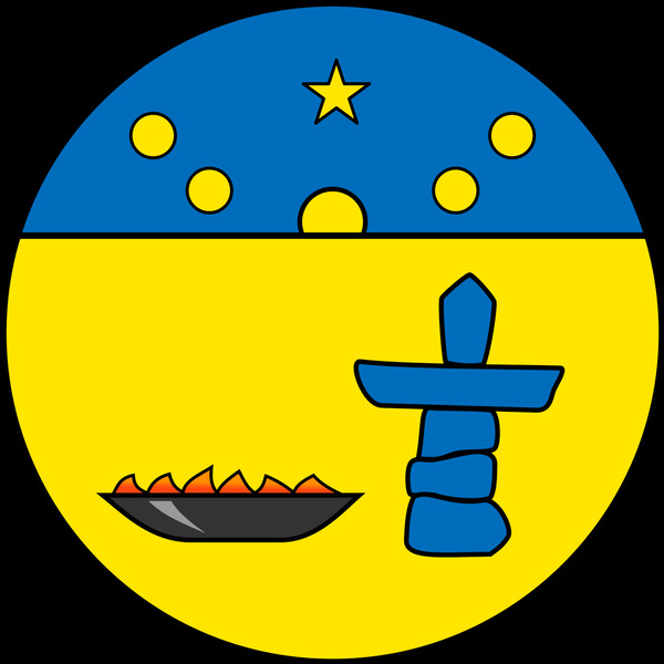 Nunavut Territory Shield by Fun With Flags