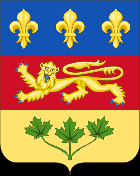 Quebec Province Shield by Fun With Flags