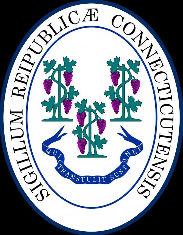 Connecticut State Great Seal by Fun With Flags