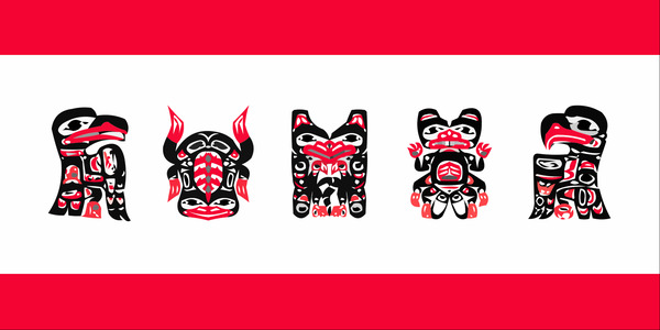 Tlingit Tribe Flag Print