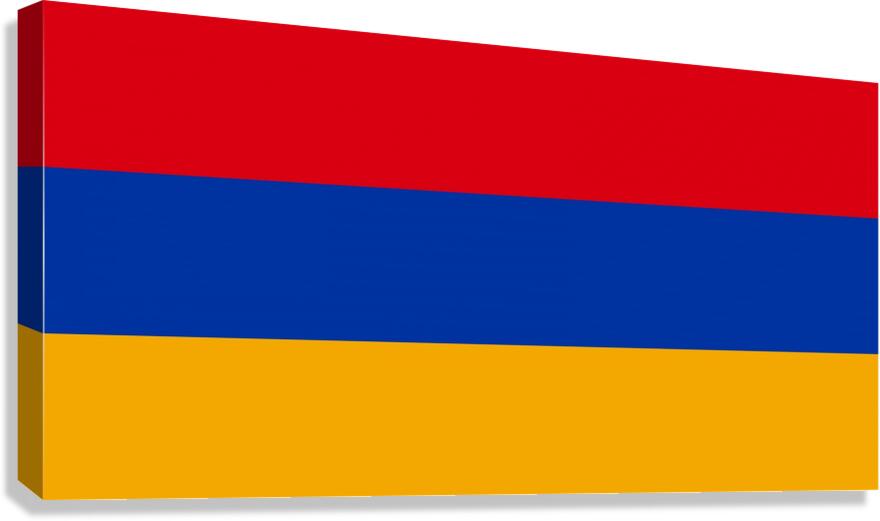 Armenia Flag Canvas Print