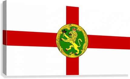 Alderney Flag Canvas Print