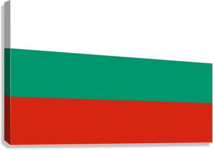 Bulgaria Flag Canvas Print
