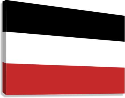 Upper Volta Republic Flag Canvas Print