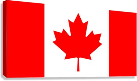 Canada Flag Canvas Print