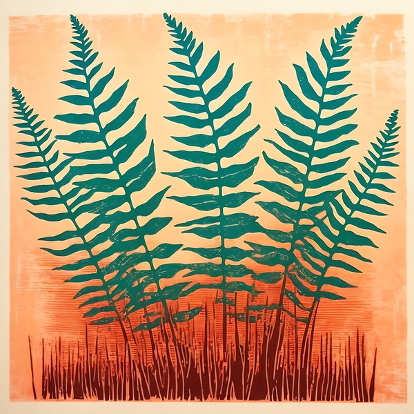 Ferns 2 Print