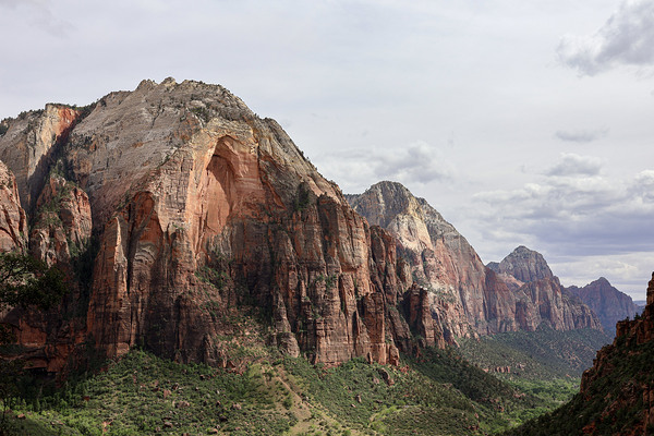 Zion National Park - Court of the Patriarchs by Mordy