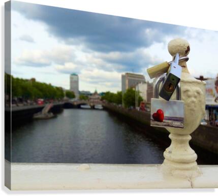 Love Dublin  Canvas Print