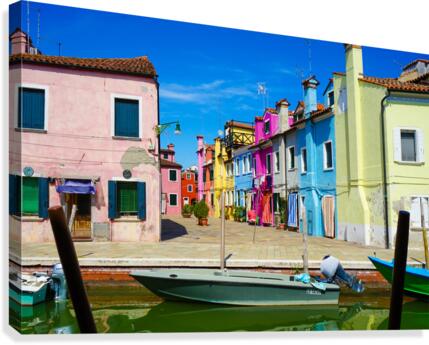 Breathtaking Burano Canvas Print