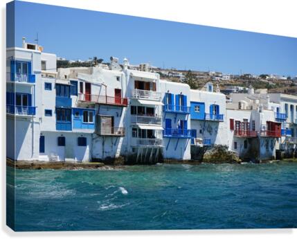 Mykonos Magic  Canvas Print