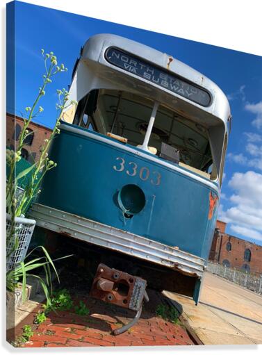 Trolly Throwback  Canvas Print