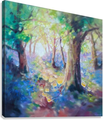 April Explodes Canvas Print