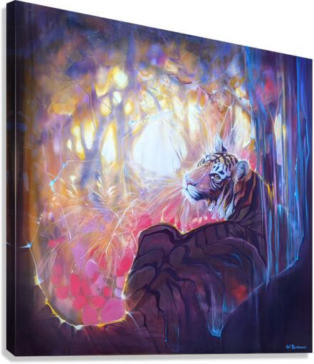 Spellbound Tigress Canvas Print