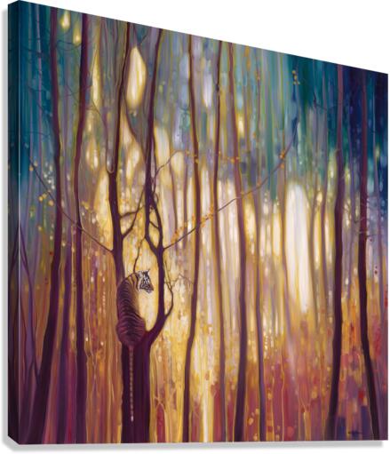 Burning bright Canvas Print