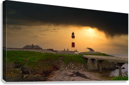  Buchannes Lighthouse Canvas Print