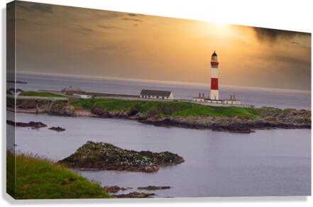  Buchannes Lighthouse Canvas Print