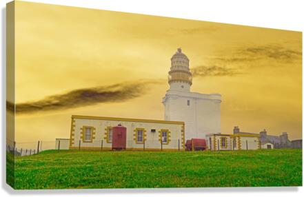  Fraserburgh Lighthouse Canvas Print