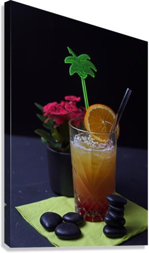 Sunset Cocktail  Canvas Print