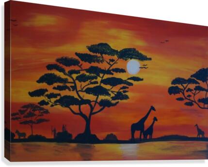 savannah Canvas Print