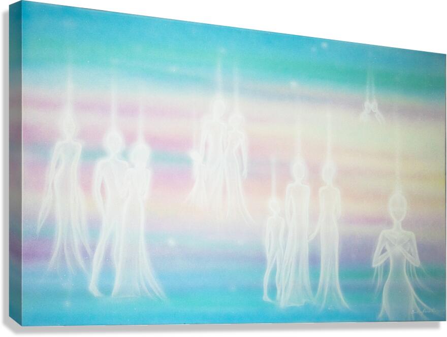 5d 6d - original colors by sophia Awen Wall Art