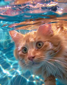 Curious Swimmer