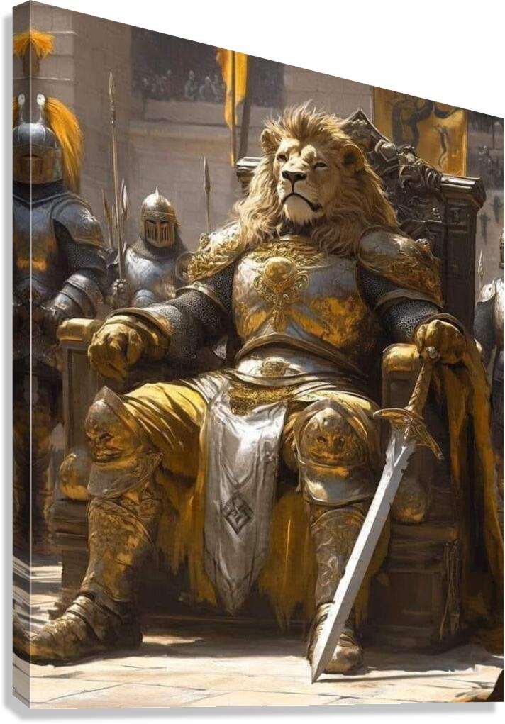 Suggests power Canvas Print