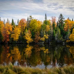 Reflections on the Androscoggin River