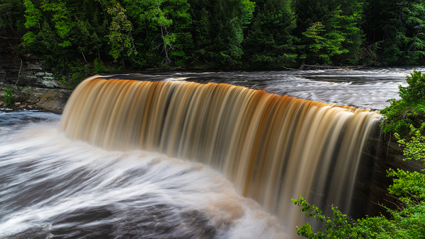 Tahquamenon Falls Summer Flow by Elevated Imaging