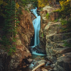 Chasm Falls Autumn Flow
